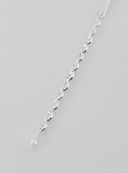 Gourmette en Argent - Maille Grain de Café 4mm