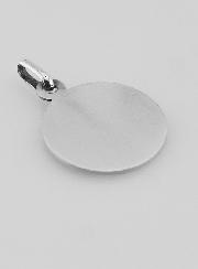 Médaille Sainte Marie-Madeleine en Argent Massif - 18mm