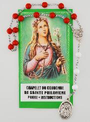 Chapelet Couronne de Sainte Philomène