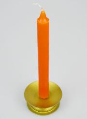 Bougie Teintée Masse Orange