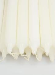 12 Bougies Teintées Masse de Prières Blanche