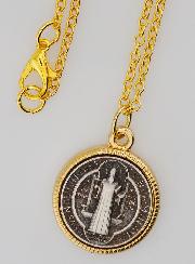 Médaille de Saint Benoît + Chaîne