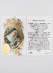 Carte de Prière Médaille Sainte Rita