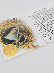 Carte de Prière Médaille Sainte Rita