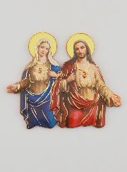 Magnet Coeurs Unis Vierge Marie - Jésus