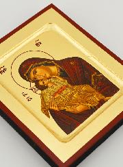 Icône Vierge de Tendresse - Feuille d'Or - 12 cm
