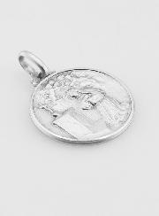 Médaille Sainte Rita en Argent Massif - 18mm
