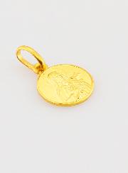 Médaille Sainte Thérèse en Plaqué Or - 10mm