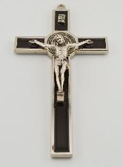 Crucifix Croix de Saint Benoit - Métal Marron