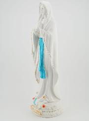 Statue Vierge Marie de Lourdes et son Chapelet - 30cm