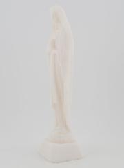 Statue Vierge Marie de Lourdes en Albâtre - 16cm