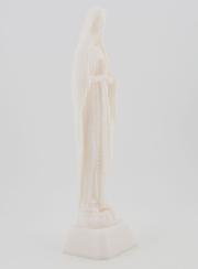Statue Vierge Marie de Lourdes en Albâtre - 16cm