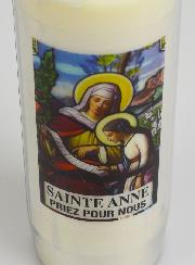 Bougie de Neuvaine à Sainte Anne - 17.5cm