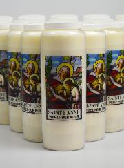 Lot de 20 Bougies de Neuvaine à Sainte Anne