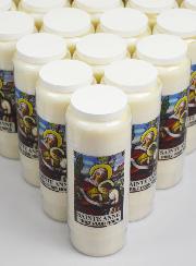 Lot de 20 Bougies de Neuvaine à Sainte Anne