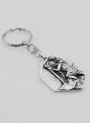 Porte-Clés Saint Christophe - Saint Patron des Voyageurs 4cm